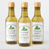 Étiquette d'extraction de la int (Bouteilles)