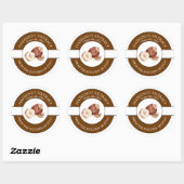 Étiquette d'extraction de noisette (Feuille)