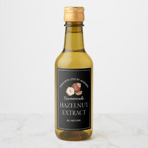 Étiquette d'extraction de noisette