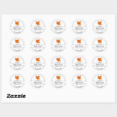 Étiquette d'extraction d'érable maison simple (Feuille)