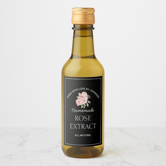Étiquette d'extraction rose (Devant)