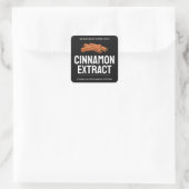 Étiquette d'Extrait de Cannelle personnalisée VE01 (Sac)