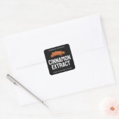 Étiquette d'Extrait de Cannelle personnalisée VE01 (Enveloppe)