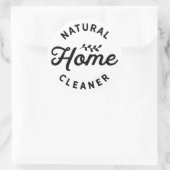 Étiquette d'huile essentielle de nettoyant maison  (Sac)