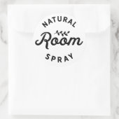 Étiquette d'huile essentielle de spray de chambre  (Sac)