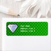 Étiquette Diamant vert (En situation)