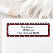 Étiquette Diamants étoilés (En situation)