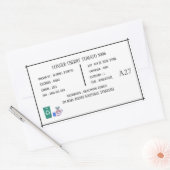Étiquette d'identification du produit (Enveloppe)