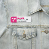 Étiquette d'identification infirmière personnalisé (En situation)