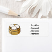 Étiquette Dim sum dessin animé (En situation)