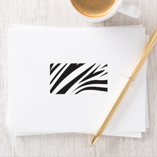 Étiquette d'impression de bande Zebra (En situation)