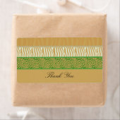 Étiquette d'impression de fourrure animale (En situation)