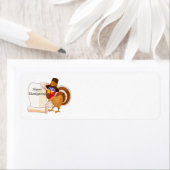 Étiquette dinde bon thanksgiving (En situation)