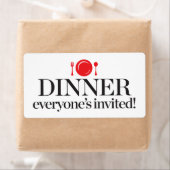 Étiquette Dîner Invité de tous (En situation)