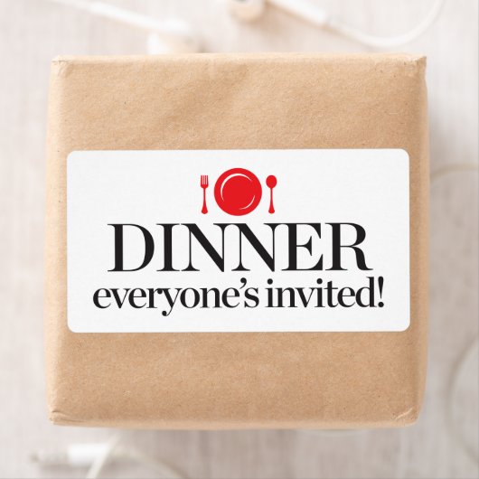 Étiquette Dîner Invité de tous (En situation)