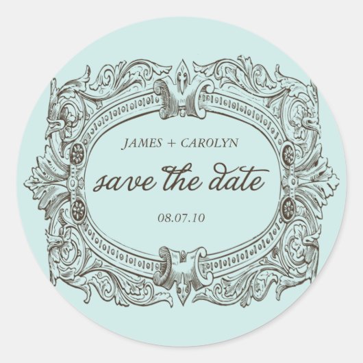 étiquette d'inspiration vintage (Devant)