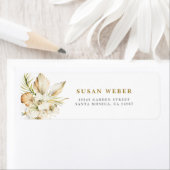 Étiquette d'invitation du désert de Boho (En situation)