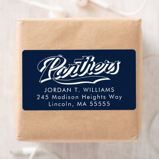 Étiquette Diplôme de la FIU Panthers (En situation)