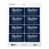 Étiquette Diplôme de la FIU Panthers (Feuille entière)