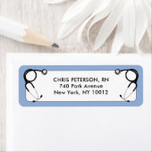 Étiquette Diplôme d'infirmière (En situation)