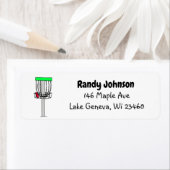 Étiquette Disque Golf Sport (En situation)