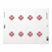 Étiquette Divine colombe de paix (Feuille entière)