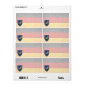 Étiquette Division Spezielle (Feuille entière)