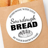 Étiquette d'objets faits maison au levain SD01_03r