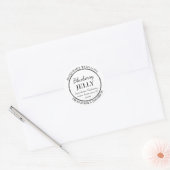 Étiquette d'objets faits maison personnalisables (Enveloppe)