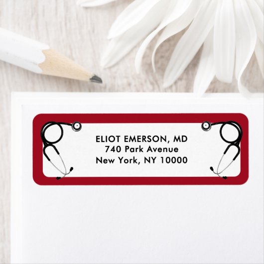 Étiquette Docteur (En situation)