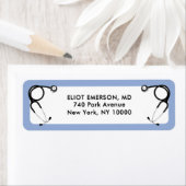 Étiquette Docteur (En situation)