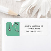 Étiquette Docteur Médicale (En situation)