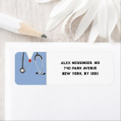 Étiquette Docteur Médicale (En situation)