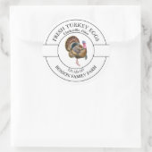 Étiquette d'oeufs frais de Turquie (Sac)