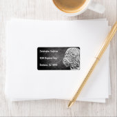 Étiquette Dogue de Bordeaux (En situation)