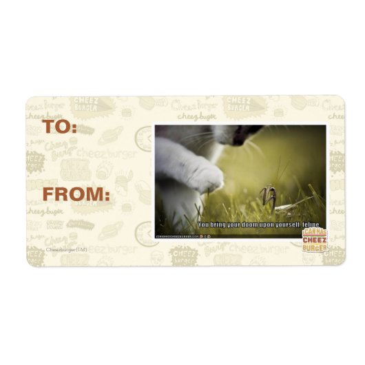 Étiquette Dois-toi sur toi (Devant)