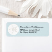 Étiquette Dollar du sable (En situation)