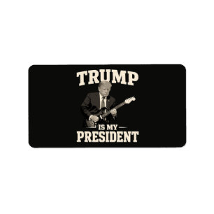 Étiquette Donald Trump est mon président