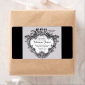 Étiquette Donné en Mémoire de la plaque .. (En situation)