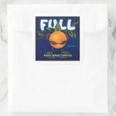 Étiquette d'oranges de marque complète (Sac)