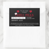 étiquette d'ordonnance pour les bonbons calmants e (Sac)