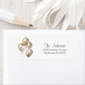 Étiquette Douche par courriel Adresse de retour (En situation)