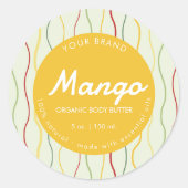 Étiquette d'ouverture de la boîte de réception col (Devant)