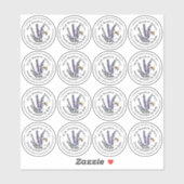 étiquette d'ouverture du conteneur métallique de 1 (Feuille)