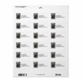 Étiquette Doux ! Deux chimpanzés partagent un câlin d'amour (Feuille entière)