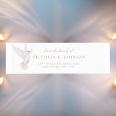 Étiquette Dove Peace Family Funeral Return Adresse