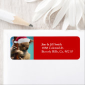 Étiquette Down Under Christmas Koala (En situation)