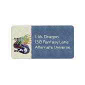 Étiquette Dragon à bijoux (Devant)