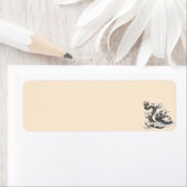 Étiquette Dragon asiatique (En situation)