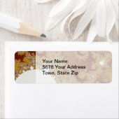 Étiquette Dragon blanc - Art fractal (En situation)